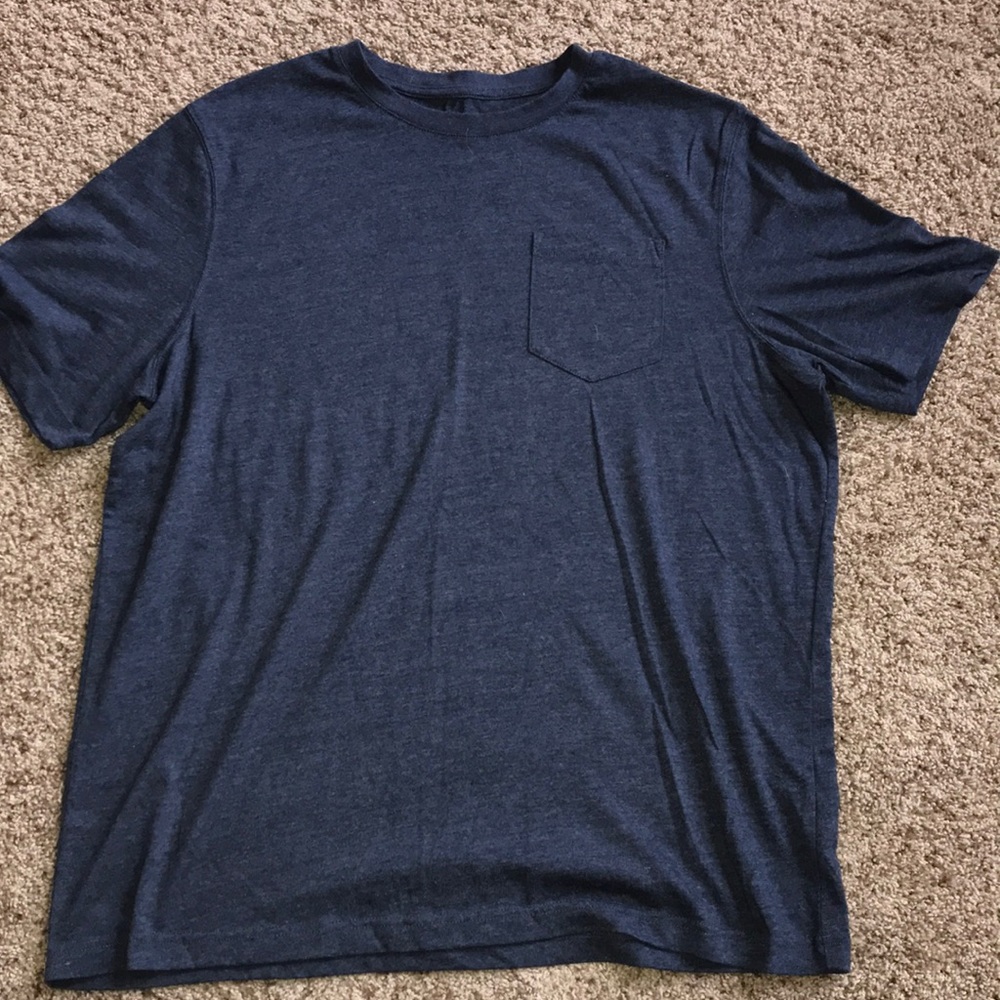 Croft and Barrow Navy blue shirt with pocket